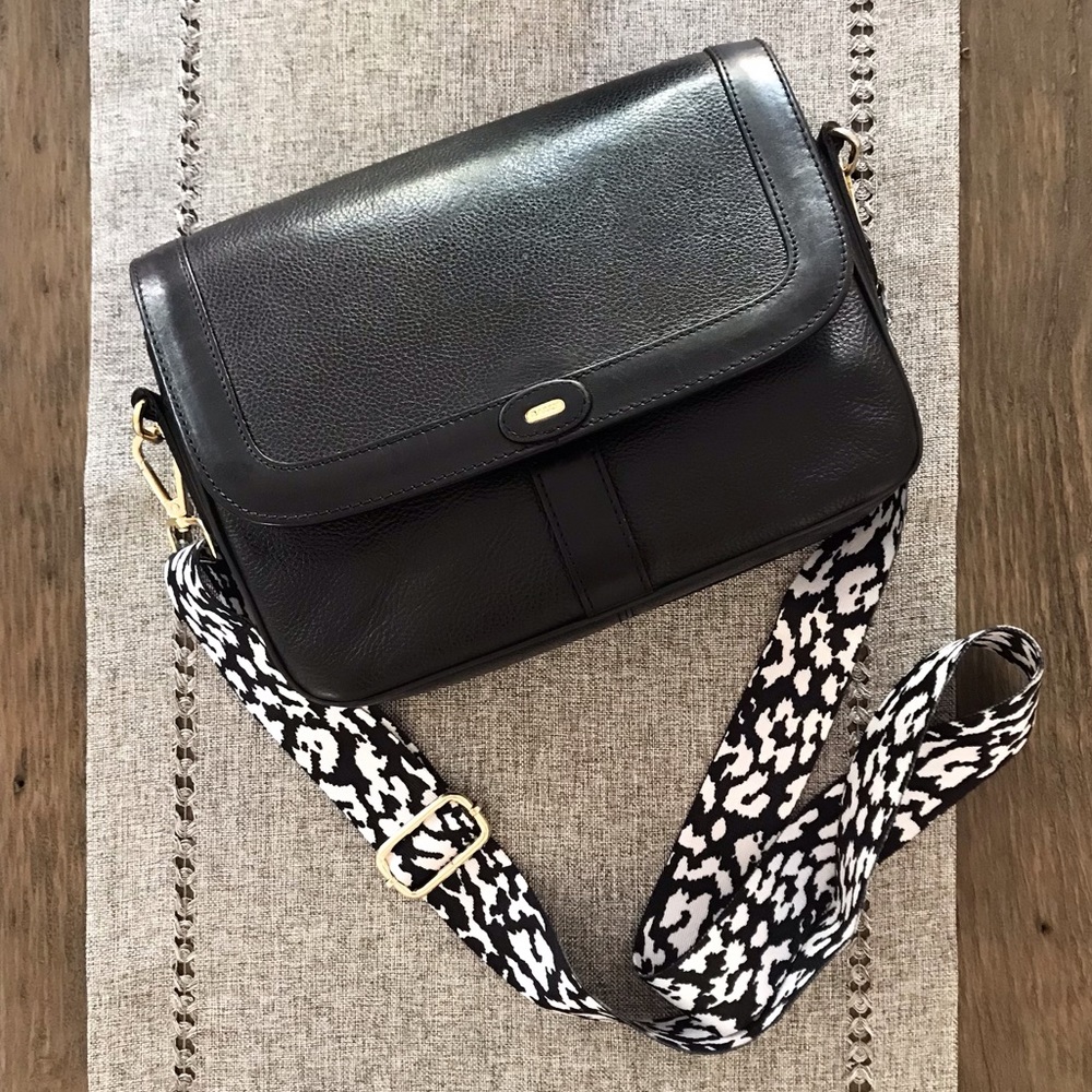 BALLY ITALY VTG Pebbled Leather Crossbody Bag 🇮🇹